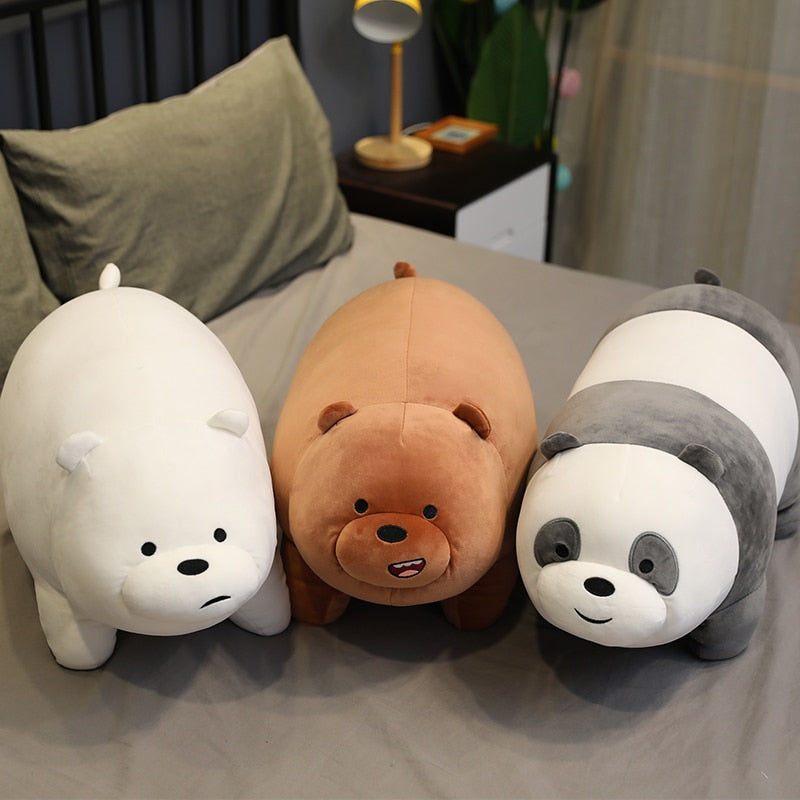 Stackable We Bare Bears Plush - SoftCosts